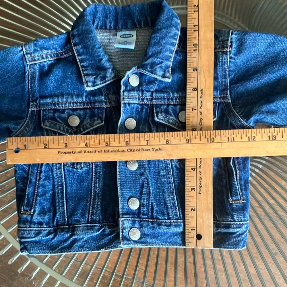 Y2K Old Navy Baby Denim Trucker Jacket unisex size 6-12 months